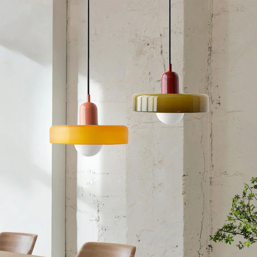 ModernGlass Plafondlamp - Scandinavische Hanglamp met Glasafwerking