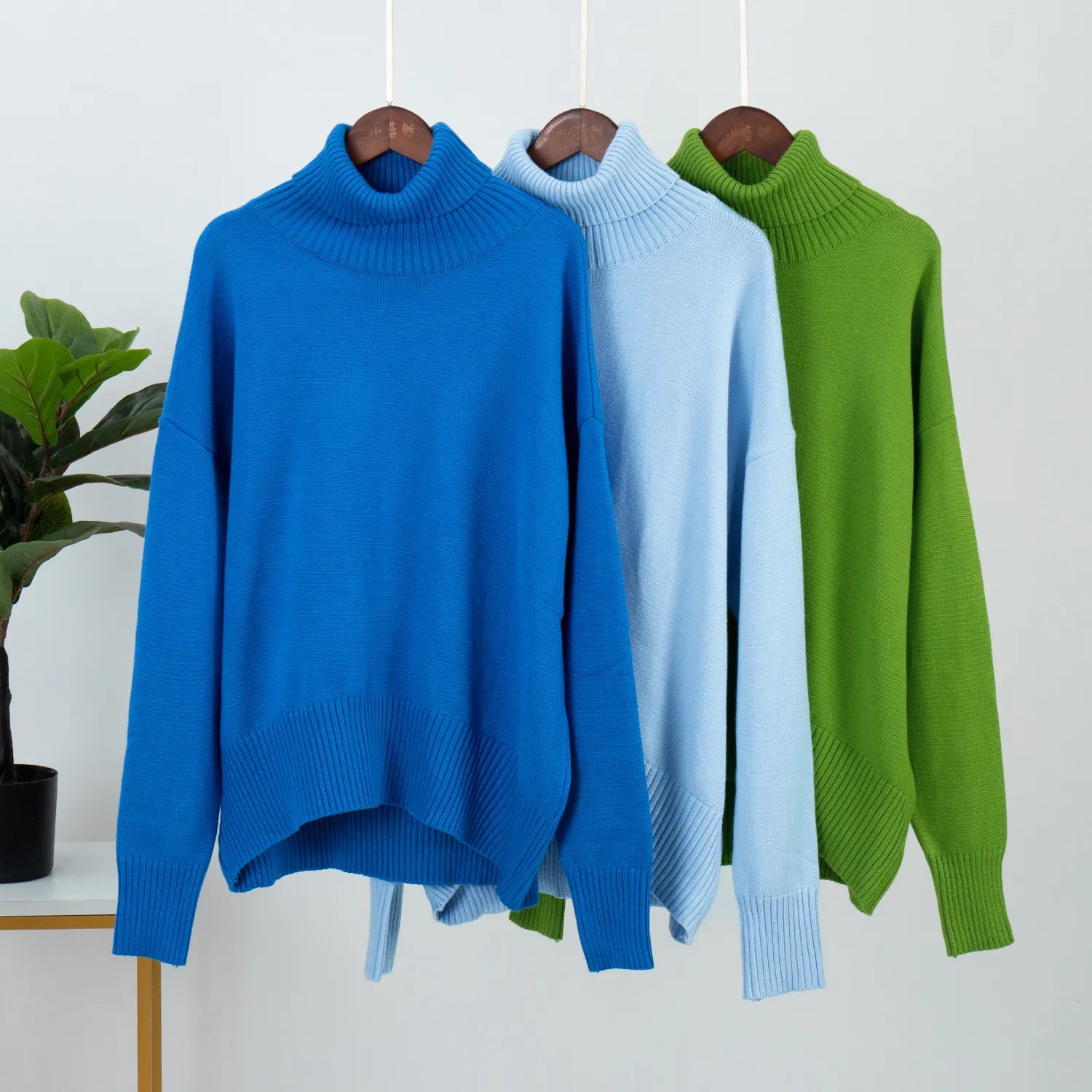 Shara Herfst Knuffel Gebreide Trui - Warm en Comfortabel voor Koude Dagen