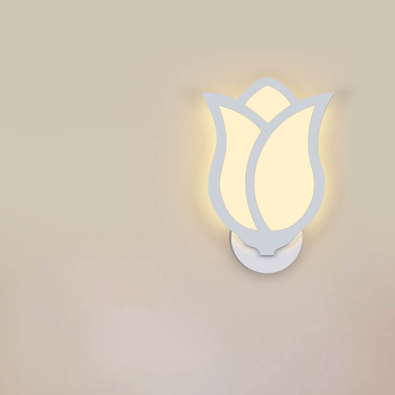 FloraGlow - Unieke LED Wandlamp met Rozenmotief | Stijlvolle Verlichting