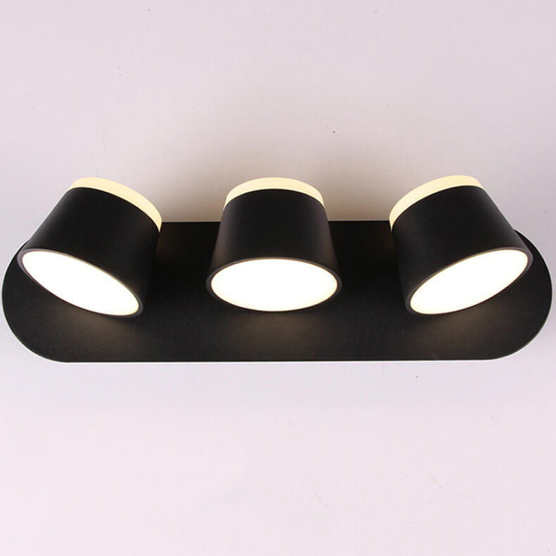 NordLight - Draaibare LED-Wandlamp met Cilinderscherm | Verkrijgbaar met 1, 2 of 3 Vlammen