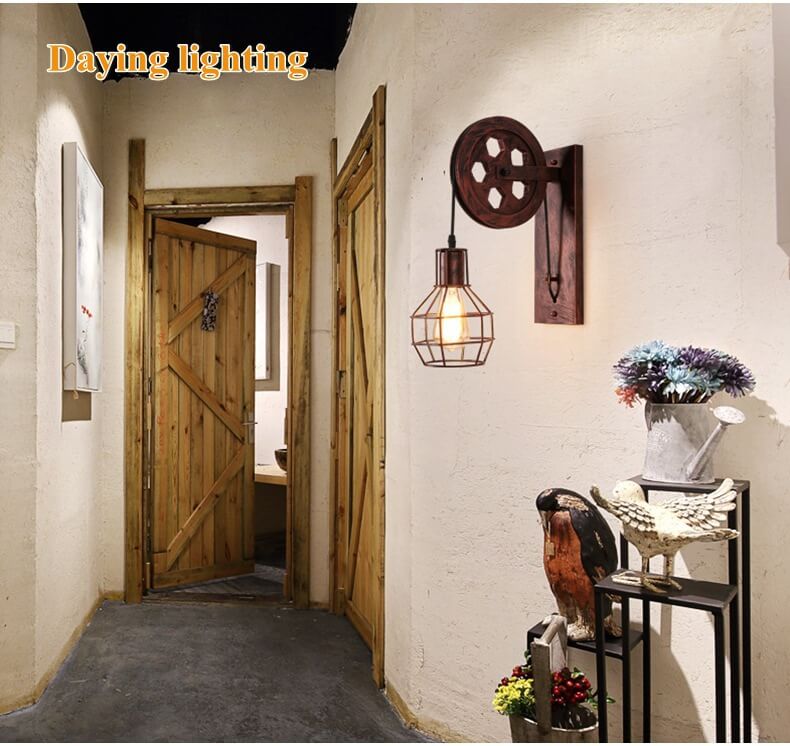 Moderne Designlamp met Metaalstructuur | Industrieel en Stijlvol Wandarmatuur