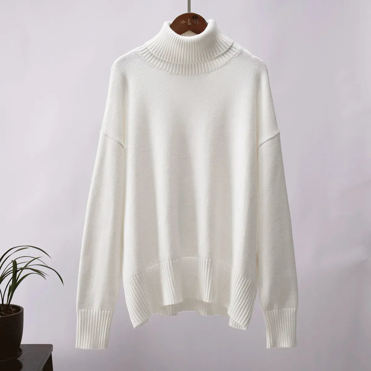 Shara Herfst Knuffel Gebreide Trui - Warm en Comfortabel voor Koude Dagen