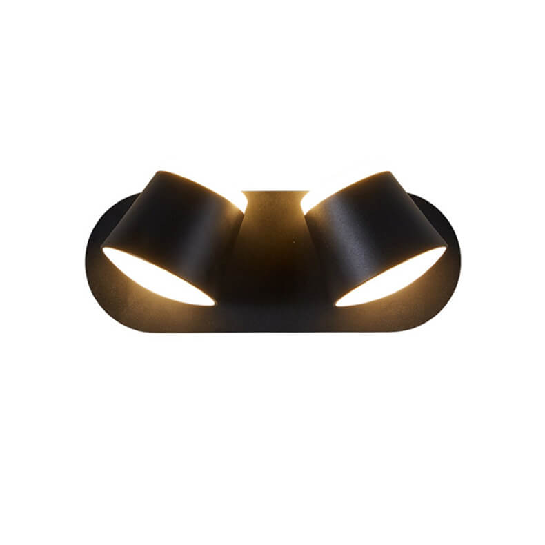 NordLight - Draaibare LED-Wandlamp met Cilinderscherm | Verkrijgbaar met 1, 2 of 3 Vlammen