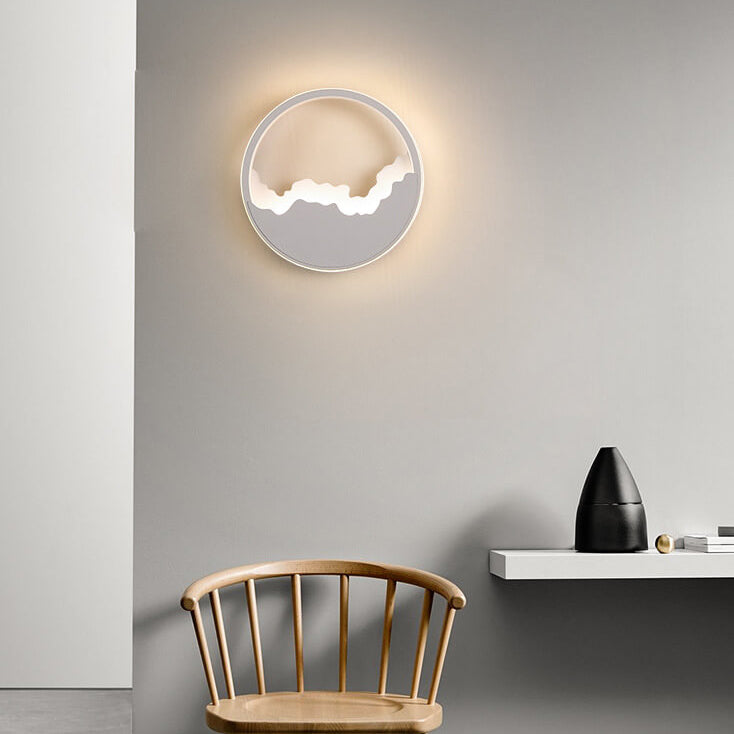 GlowCurve - Ovale LED Wandlamp met Elegant Golvend Design | Moderne Verlichting