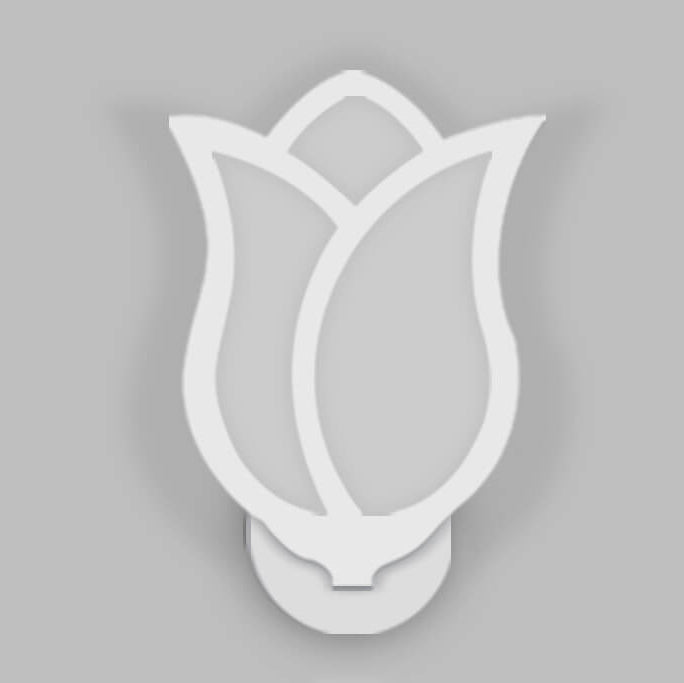 FloraGlow - Unieke LED Wandlamp met Rozenmotief | Stijlvolle Verlichting