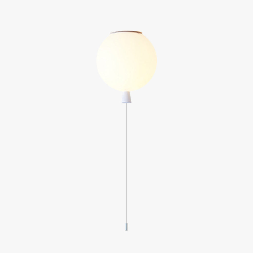 Stijlvolle Ballonvormige LED Plafondlamp - Moderne Design Verlichting voor Sfeervol Interieur