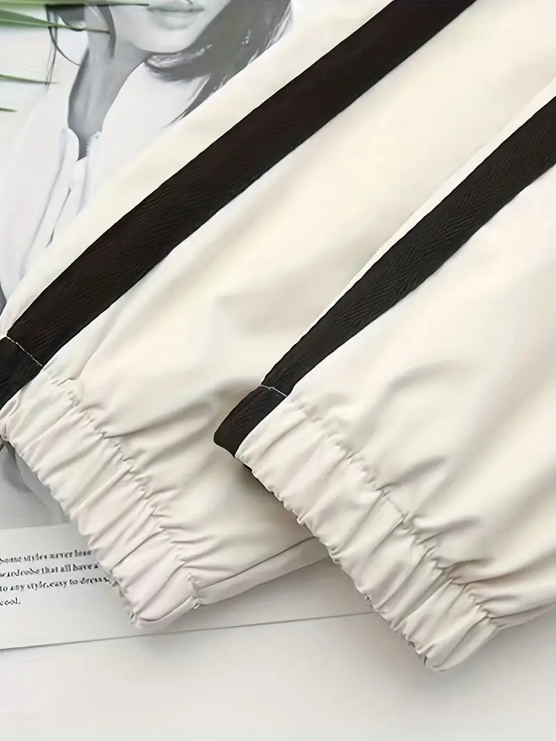 Pernille - Damesjas met Kleurvlakken en Trekkoord | Stijlvolle en Functionele Outdoorjas