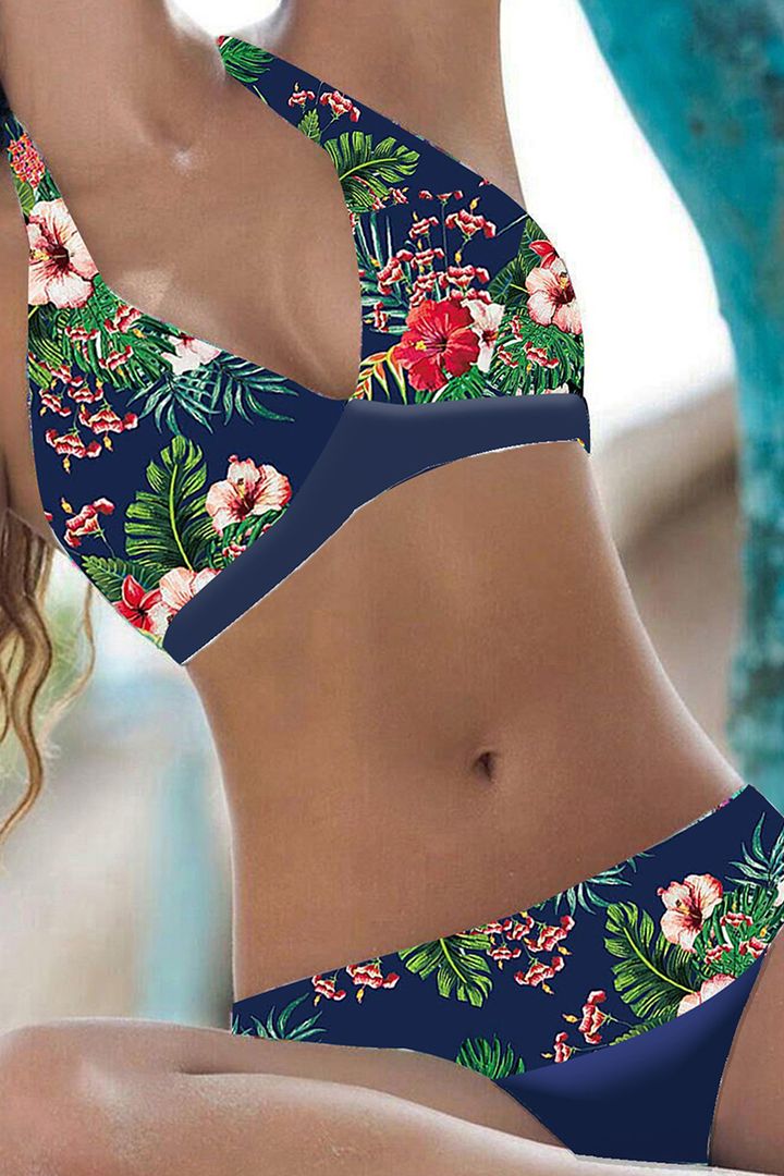 Alyssa - Bloemenprint Bikini Set voor Dames | Stijlvolle en Comfortabele Zwemkleding