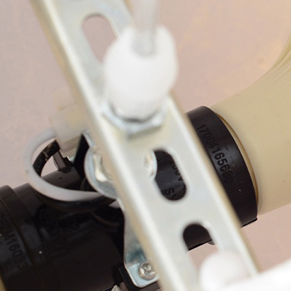 CloudLuxe Design LED Hanglamp - Witte Wolkvormige Lamp van PVC en Katoen voor Slaapkamer en Woonkamer