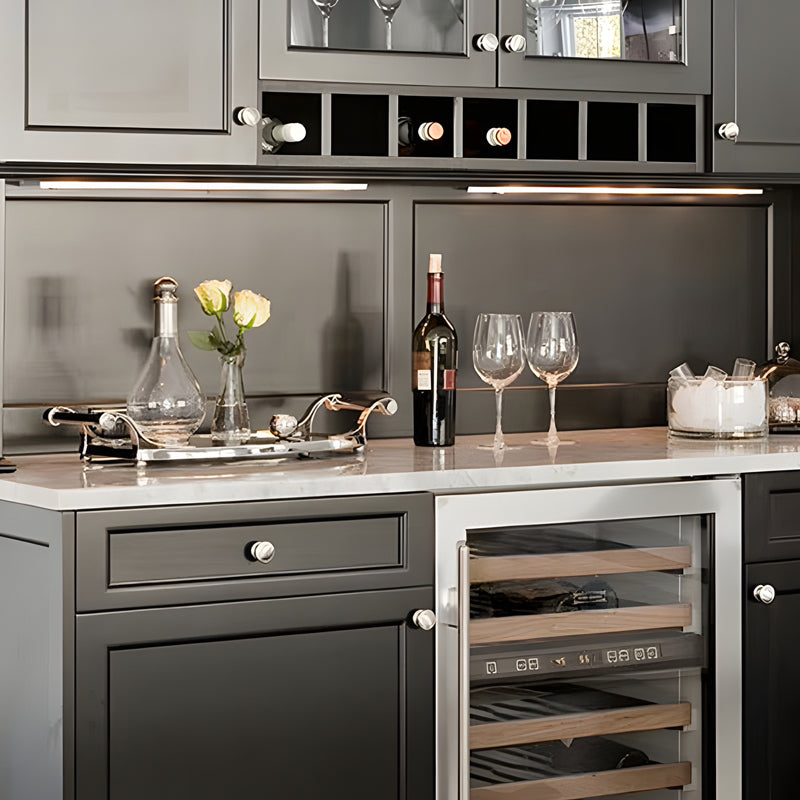 LichtStroken - 6 Stuks Lange 12V LED Opbouw Kastverlichting