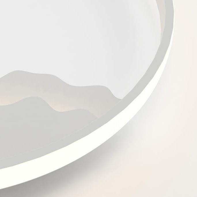 GlowCurve - Ovale LED Wandlamp met Elegant Golvend Design | Moderne Verlichting