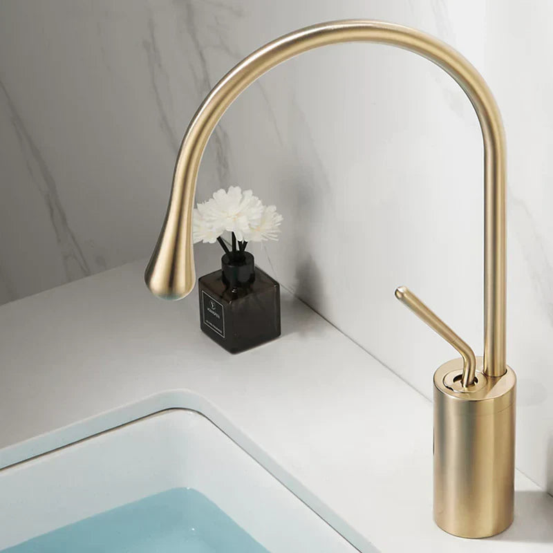 AquaTurn - Draaibare Watervalkraan Badkamer | Moderne Wastafelkraan