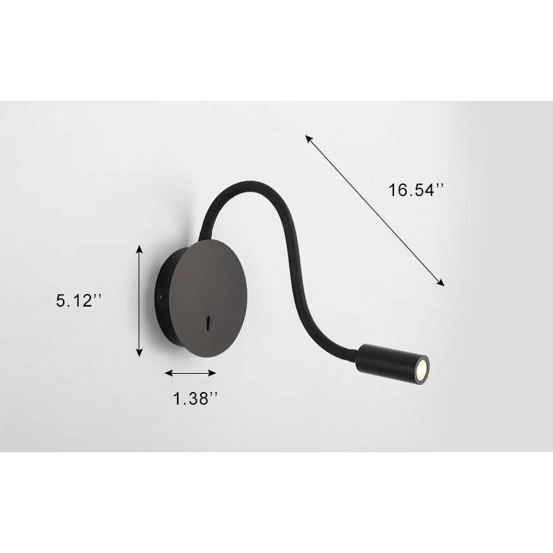 LumiFlex - Moderne LED-wandlamp met 360 graden verstelbaar licht | Flexibele verlichting voor elk interieur