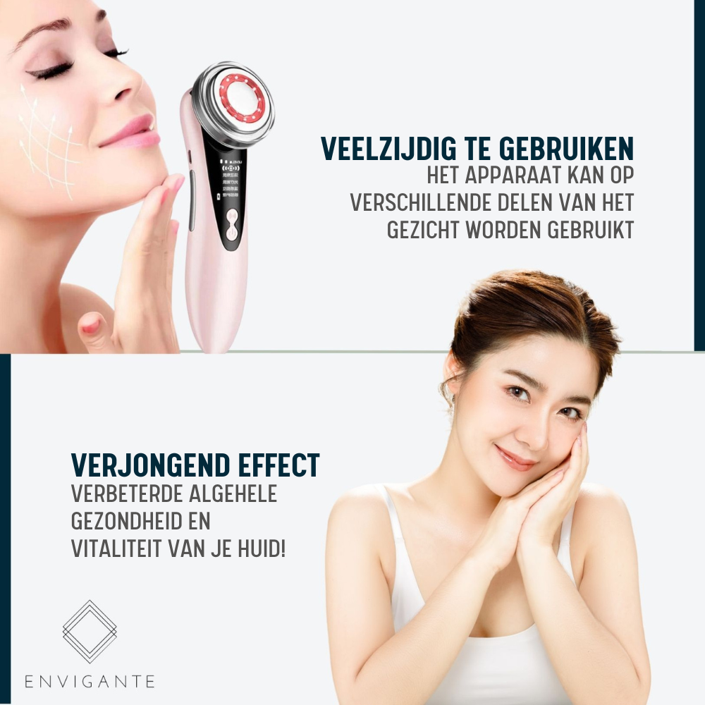 SkinRevive Pro | 5-in-1 Huidverjongingsapparaat voor Stralende Huid