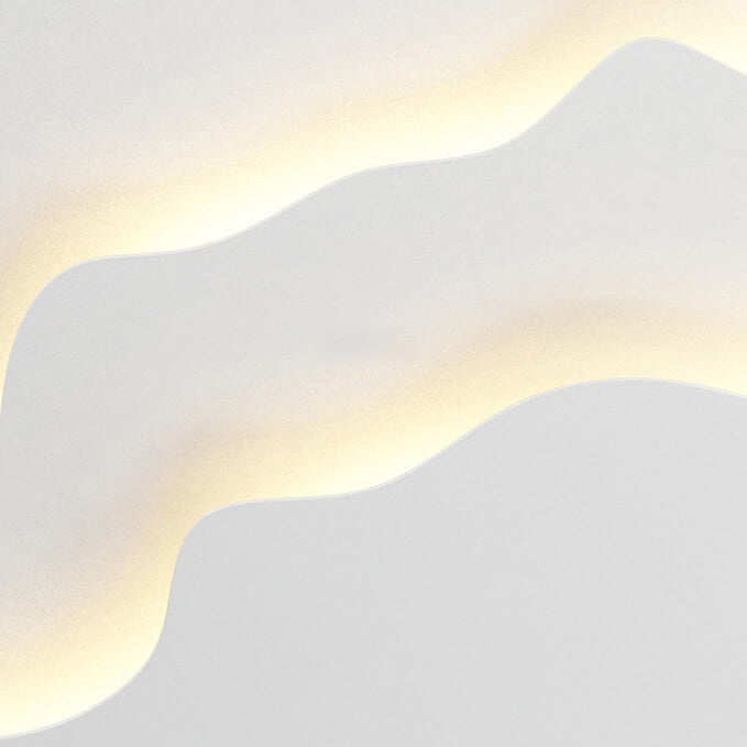GlowCurve - Ovale LED Wandlamp met Elegant Golvend Design | Moderne Verlichting