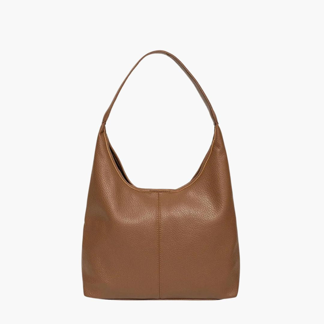 Livia - Vegan Leren Hobo Tas voor Dames | Stijlvolle en Duurzame Handtas