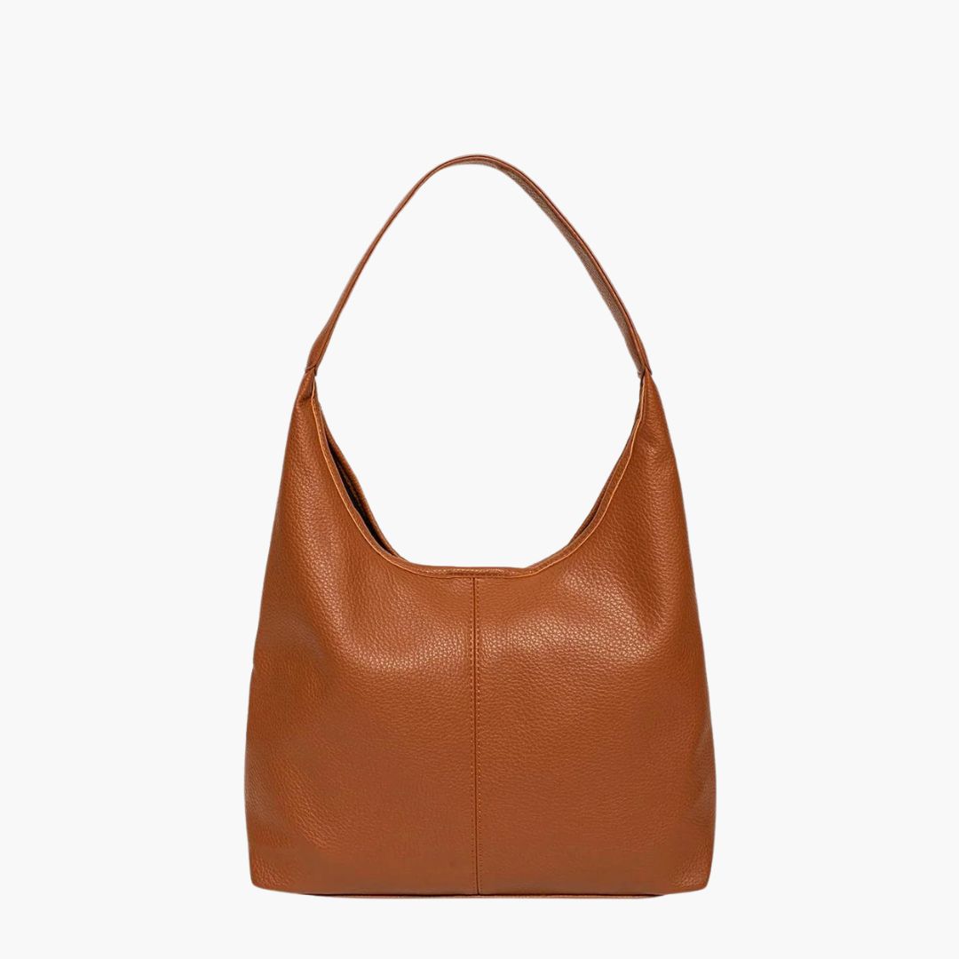Livia - Vegan Leren Hobo Tas voor Dames | Stijlvolle en Duurzame Handtas