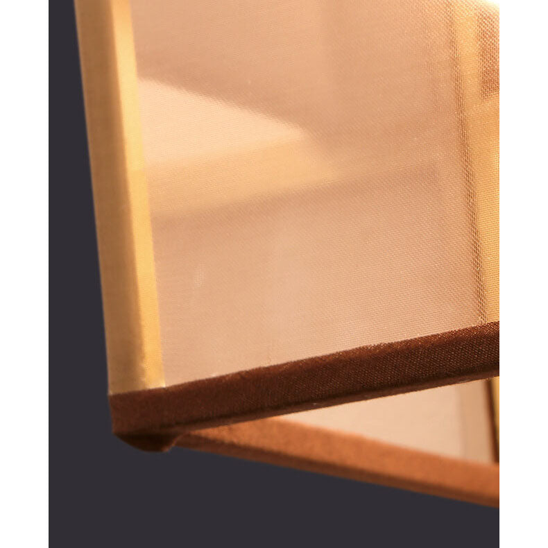 LuxeArt - Minimalistische wandlamp met één lichtpunt en stoffen kap geïnspireerd op Chinese elementen