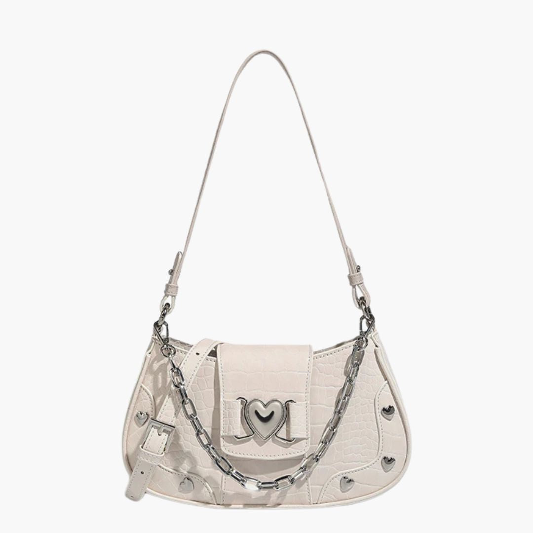 Ella - Vegan Leren Schoudertas voor Dames | Stijlvolle en Duurzame Crossbody Tas