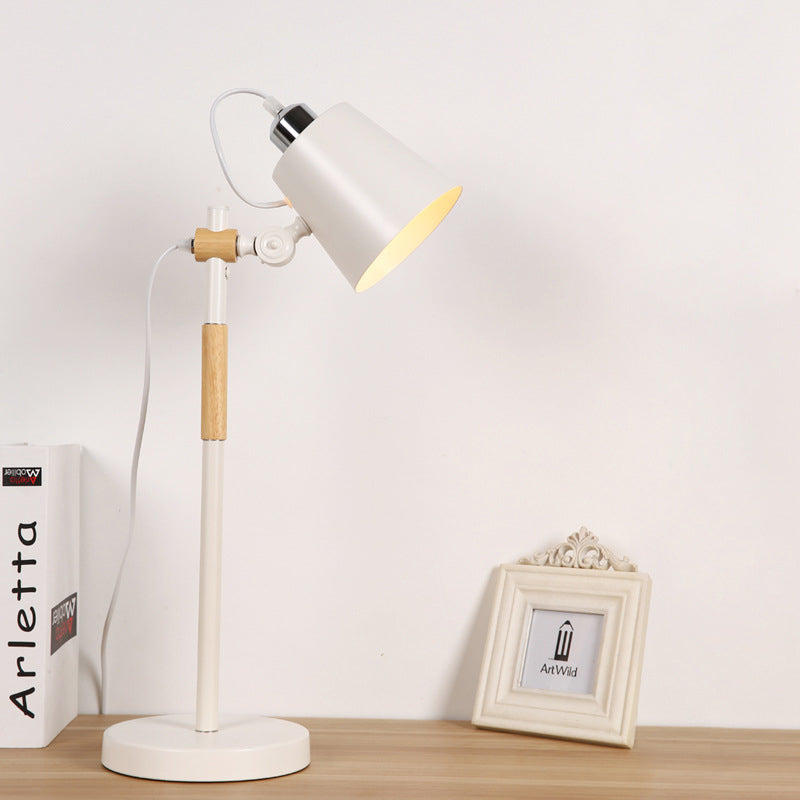 Industriële Metalen Emmernachtlamp | Stoere Verlichting voor Woonkamer en Slaapkamer