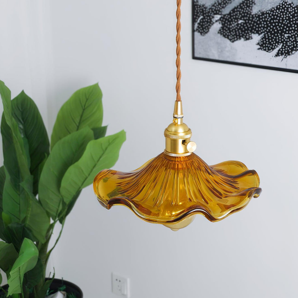 FloraHibiscus Stijlvolle Hanglamp - Hibiscusbloem Designlamp voor Elegant Interieur