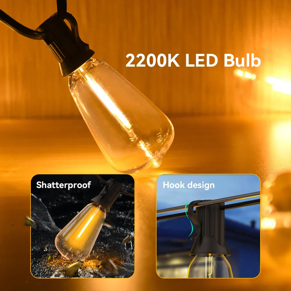 GlowStream - Weerbestendige LED Lichtketting