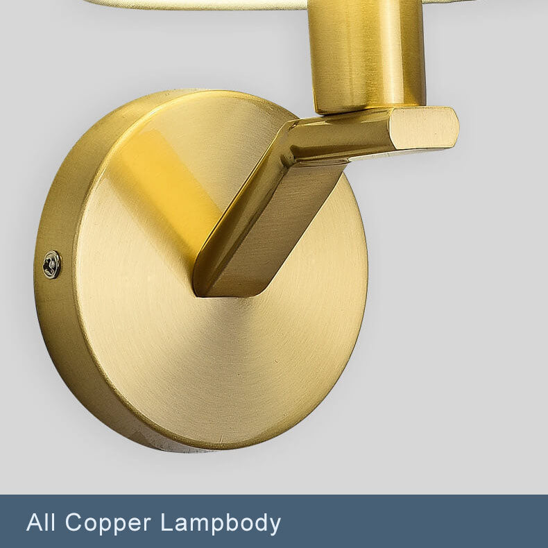 LumiBloom - Moderne Stoffen Kuppel Wandlamp met 1 Lichtarm