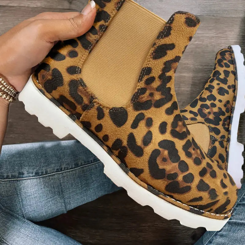 Lea - Dames Plateau-Stiefeletten | Trendy En Comfortabele Dameslaarzen Met Plateauzool