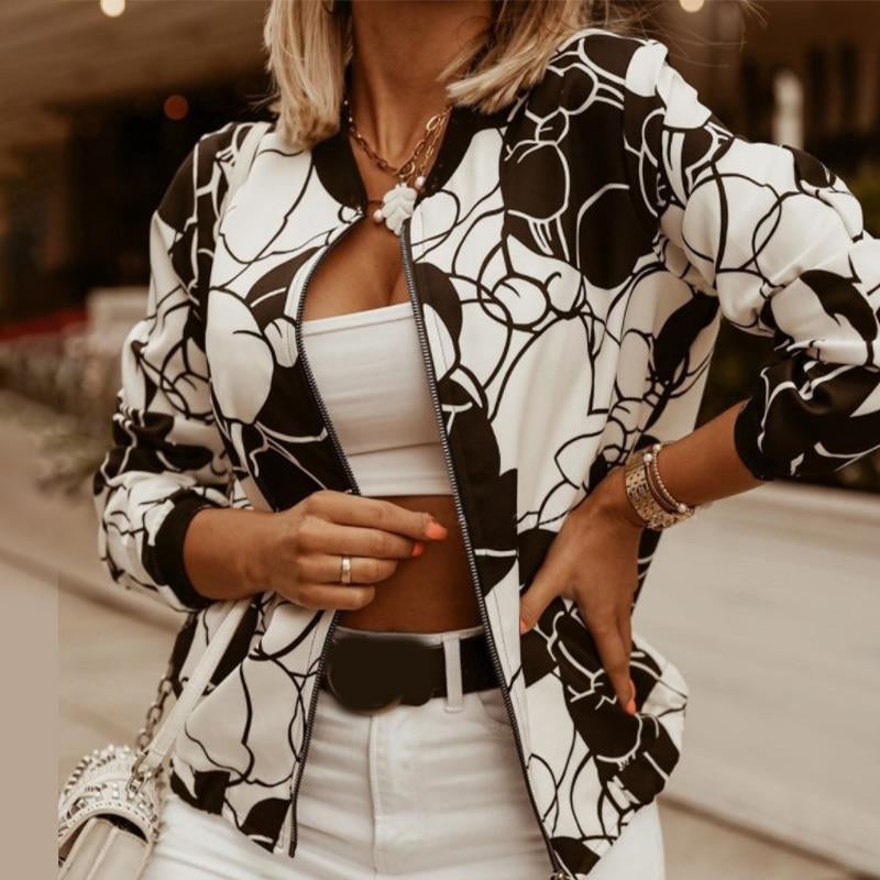 Vintage Stijlvolle Tussenjas voor Dames – Tijdloze Elegantie