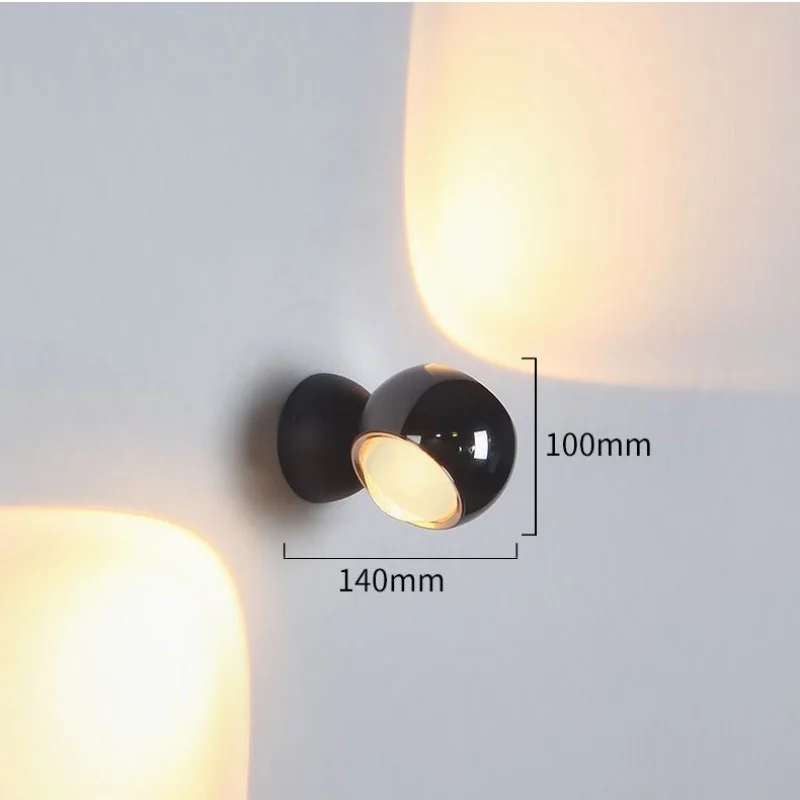 FlexiBright - 180° Draaibare Wandlamp voor Flexibele Verlichting