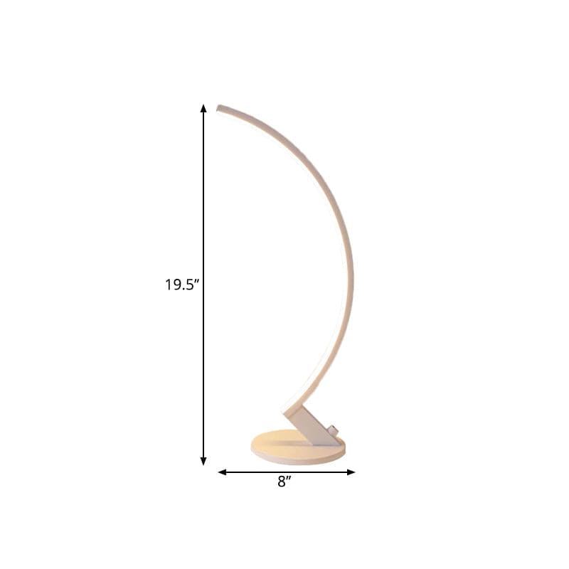 ArcLicht - Stijlvolle Boogvormige Metalen Tafellamp | Moderne Verlichting voor Elk Interieur