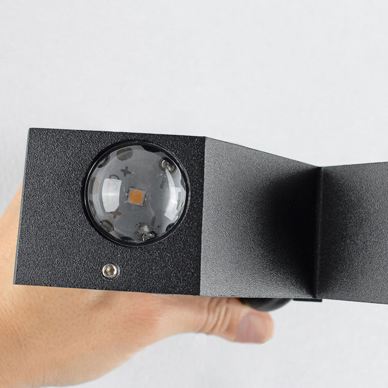 XShapeLux - Waterdichte X-vormige LED Wandlamp met 4 Lichten voor Buiten