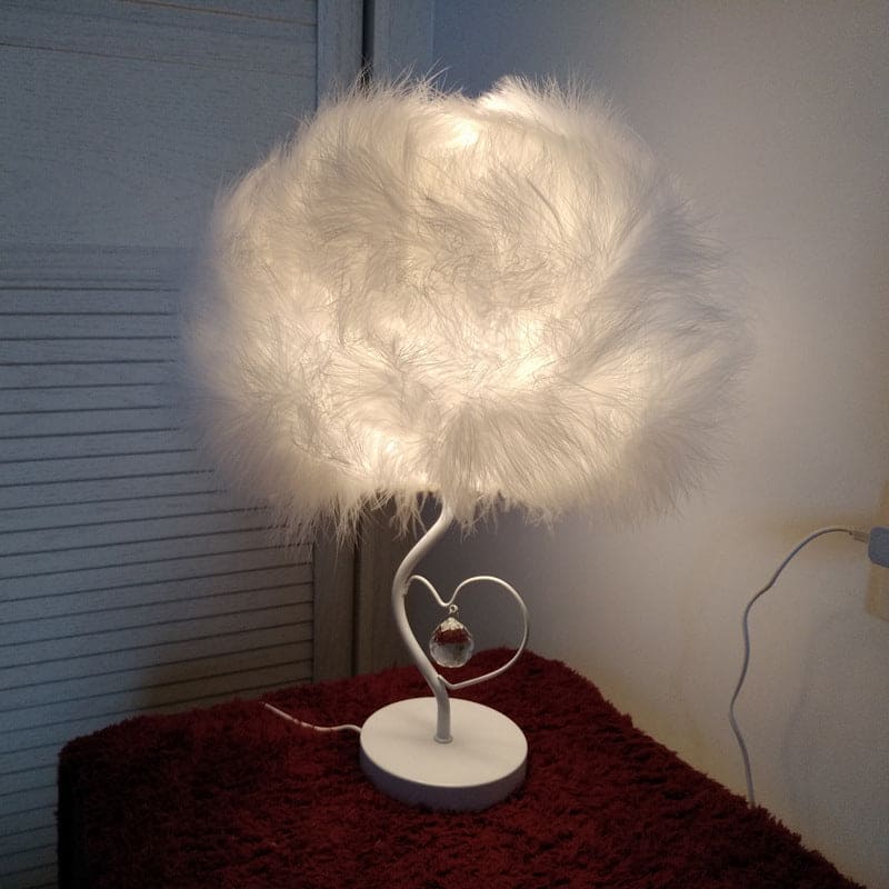 CloudLicht - Scandinavische Romantische Feather Cloud Tafellamp | Sfeervolle Verlichting voor Elk Interieur