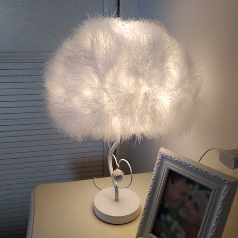 CloudLicht - Scandinavische Romantische Feather Cloud Tafellamp | Sfeervolle Verlichting voor Elk Interieur