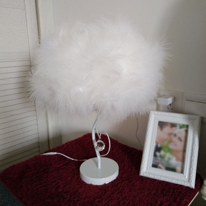 CloudLicht - Scandinavische Romantische Feather Cloud Tafellamp | Sfeervolle Verlichting voor Elk Interieur
