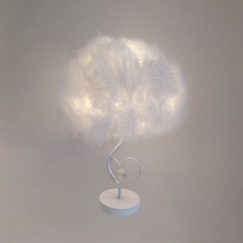 CloudLicht - Scandinavische Romantische Feather Cloud Tafellamp | Sfeervolle Verlichting voor Elk Interieur