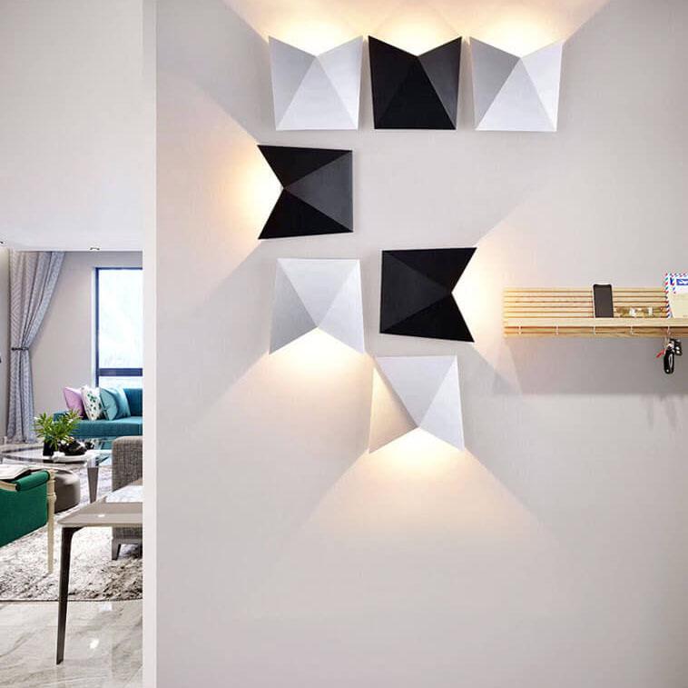 OrigamiLight - Minimalistische LED Wandlamp met Uniek Origami Design | Moderne Verlichting