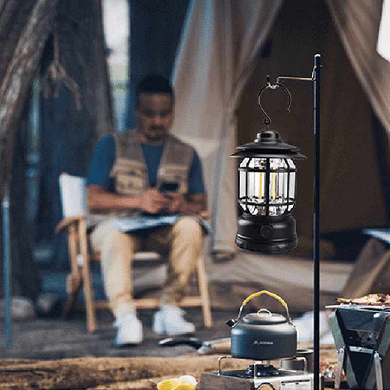 LumioLite - Compacte Vintage Smart Verlichting voor Sfeervolle Omgeving