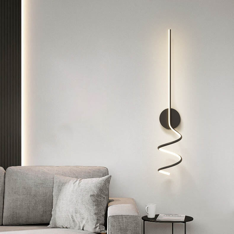 ArcLine - Minimalistische LED-wandlamp met creatief boogdesign