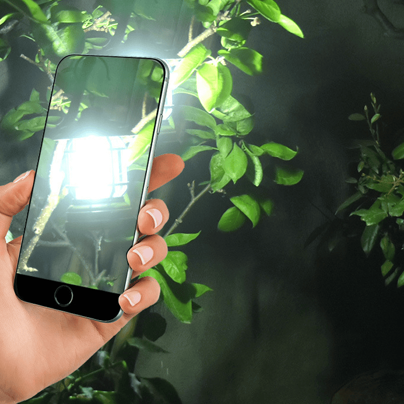 LumioLite - Compacte Vintage Smart Verlichting voor Sfeervolle Omgeving