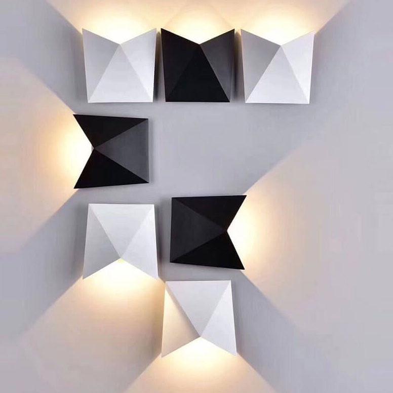 OrigamiLight - Minimalistische LED Wandlamp met Uniek Origami Design | Moderne Verlichting