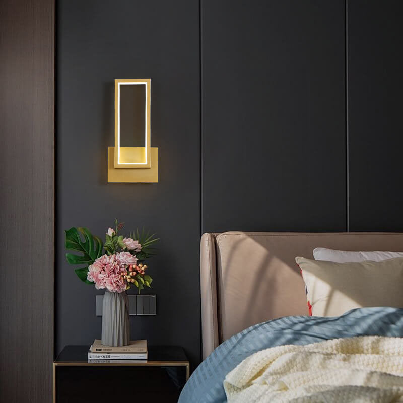 DazzleLux - LED-wandlamp met gouden afwerking en strak design | Luxe en moderne verlichting