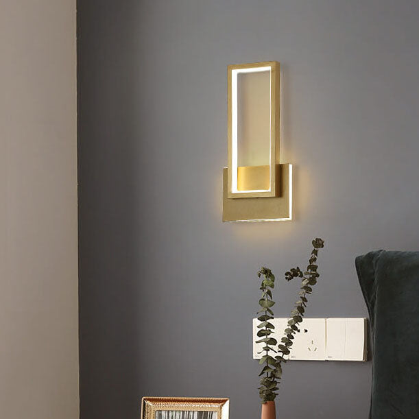DazzleLux - LED-wandlamp met gouden afwerking en strak design | Luxe en moderne verlichting