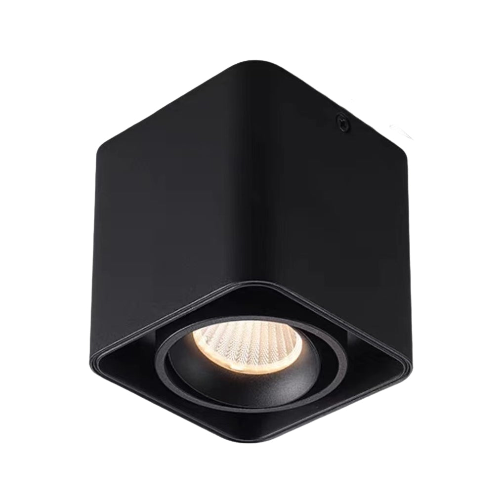 SquareBeam - Vierkante Verstelbare Plafondlamp met Dimbare LED Verlichting in Drie Stappen