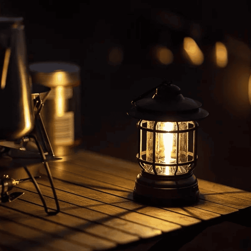 LumioLite - Compacte Vintage Smart Verlichting voor Sfeervolle Omgeving