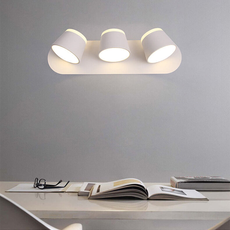 NordLight - Draaibare LED-Wandlamp met Cilinderscherm | Verkrijgbaar met 1, 2 of 3 Vlammen