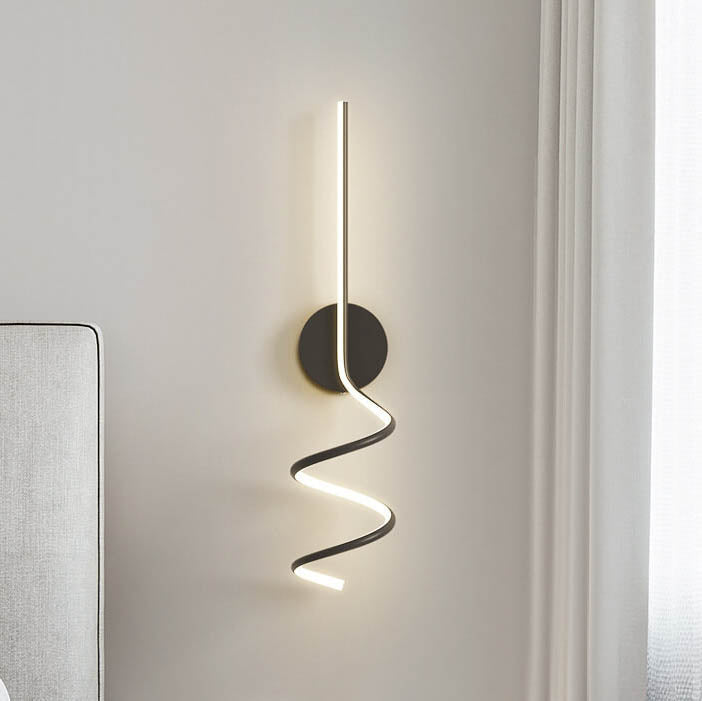 ArcLine - Minimalistische LED-wandlamp met creatief boogdesign