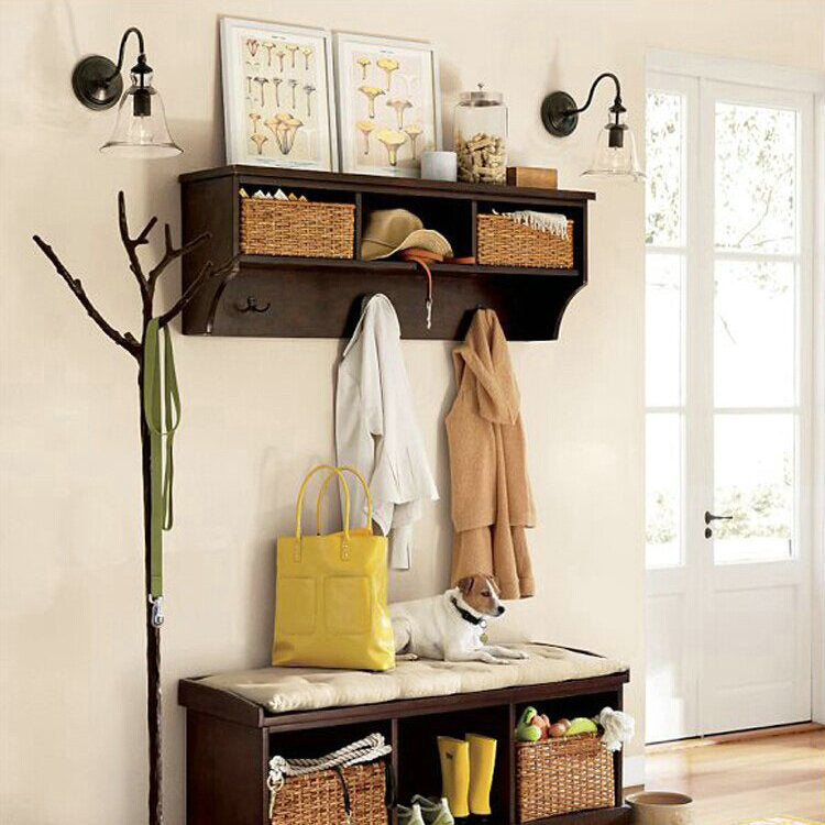 RetroLicht - Industriële Wandlamp met Helder Glazen Kap | Vintage Stijl en Tijdloos Design