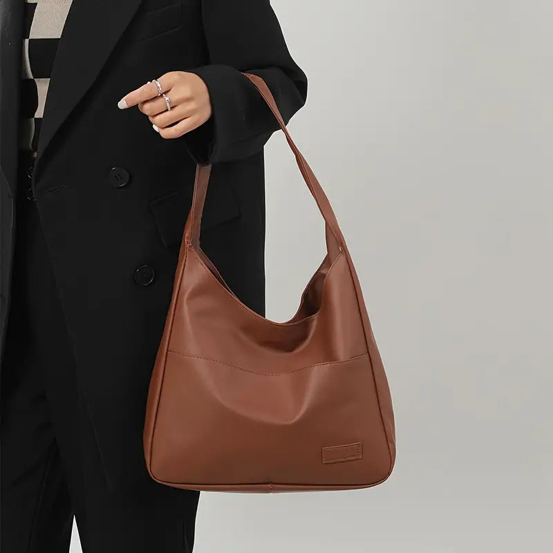 MaelisStyle Vegan Lederen Hobo Tas – Stijlvol en Duurzaam voor Dames