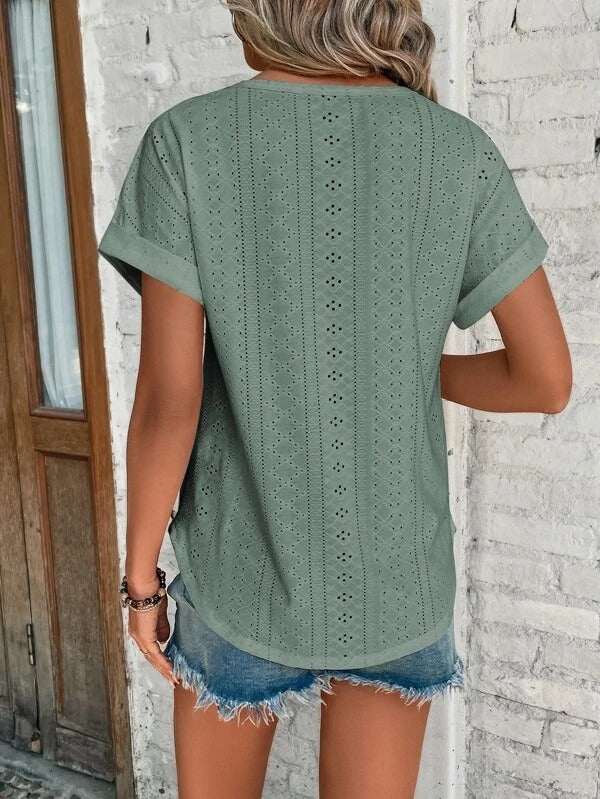 Hailee - Stijlvol Zomerse T-Shirt voor Dames - Comfortabel en Lichtgewicht